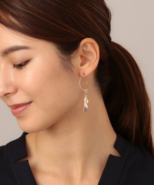 agete（アガット）の「K10フープピアス（ピアス（両耳用））」 - WEAR