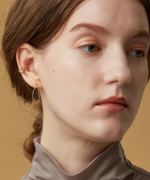 agete（アガット）の「K10フープピアス（ピアス（両耳用））」 - WEAR