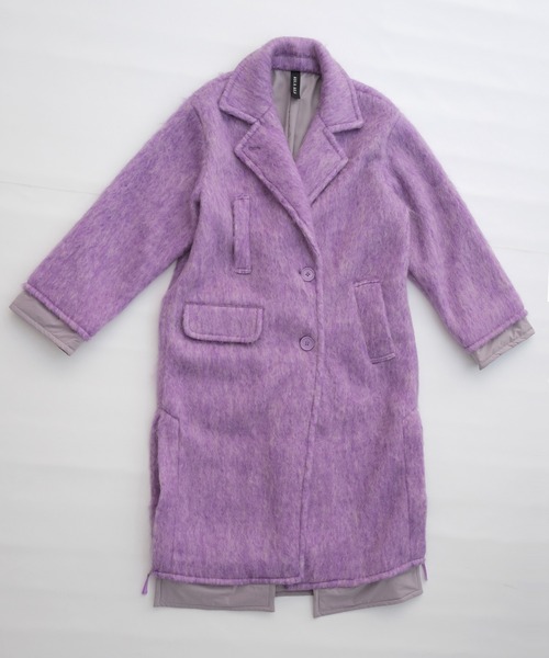 AULA AILA（アウラアイラ）の「シャギーチェスターコート（チェスター