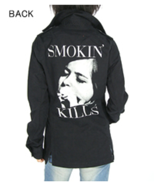 HYSTERIC GLAMOUR（ヒステリックグラマー）の「SMOKING KILLS ﾐﾘﾀﾘｰ