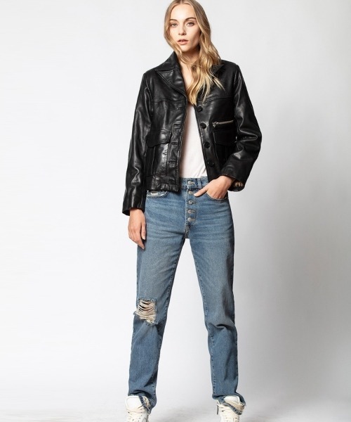 ZADIG&VOLTAIRE（ザディグ エ ヴォルテール）の「LILA CUIR BLOUSON