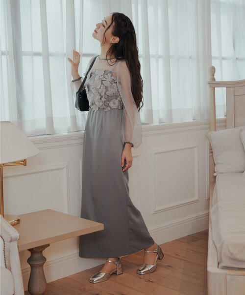 Kastane（カスタネ）の「【オケージョンドレス/結婚式/裏地付き