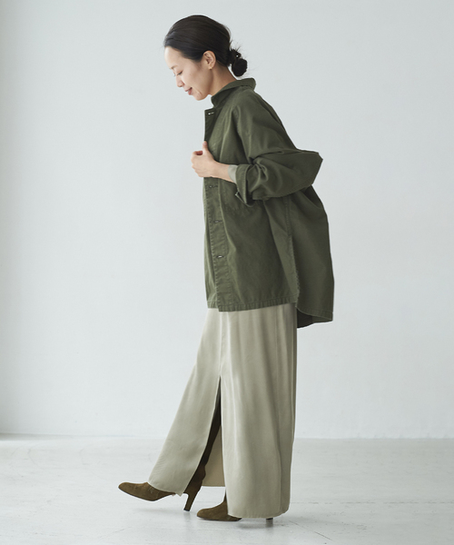 plage（プラージュ）の「Army シャツジャケット New（ミリタリー