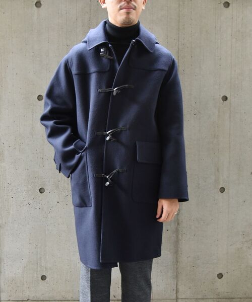 SHIPS（シップス）の「SHIPS: ダブルフェイスメルトン ダッフルコート