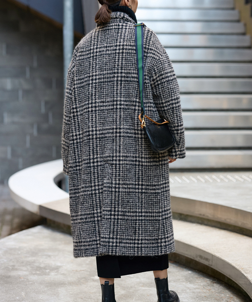 FRAMeWORK（フレームワーク）の「ループツィードチェックコート