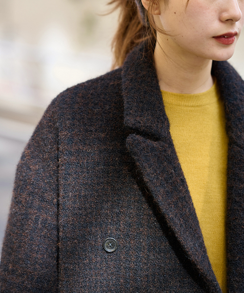 FRAMeWORK（フレームワーク）の「ループツィードチェックコート