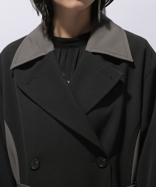 HARE（ハレ）の「ファーベストハイショクコート(HARE)（トレンチコート