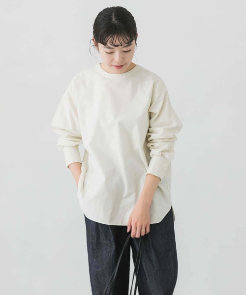 かぐれ（カグレ）の「クルーネックプルオーバーシャツ（シャツ