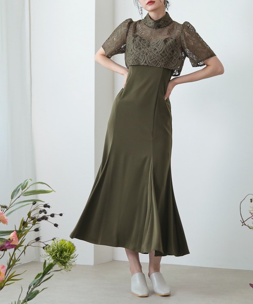 セール】【低身長サイズあり】3wayレースボレロ&マーメイドキャミ