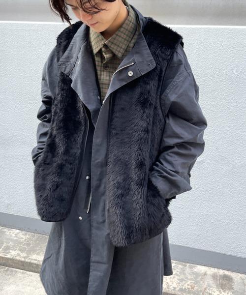 セール】ファーベスト付き4WAYモッズコート（モッズコート）｜CPCM