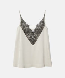 LE CIEL BLEU（ルシェルブルー）の「フェザーキャミソールトップス