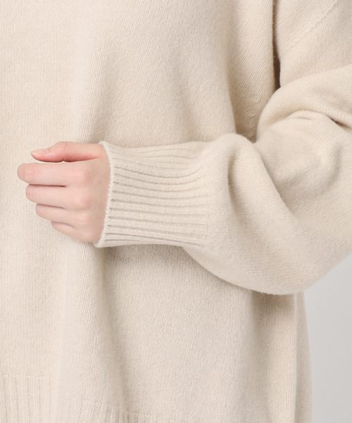 plage（プラージュ）の「《追加》ファインウールVネックプルオーバー