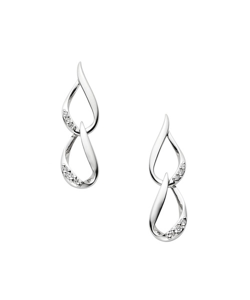 プラチナ ドロップダイヤモンドピアス（ピアス（両耳用））｜VENDOME