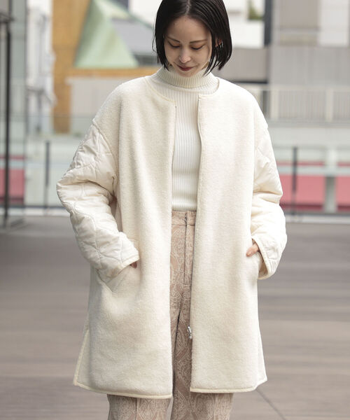 Ray BEAMS（レイビームス）の「Ray BEAMS / ボア キルト リバーシブル