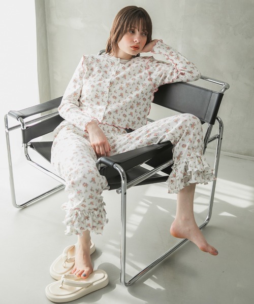 forksy.】【セットアップ対応】ワッフルメロー配色コンパクト