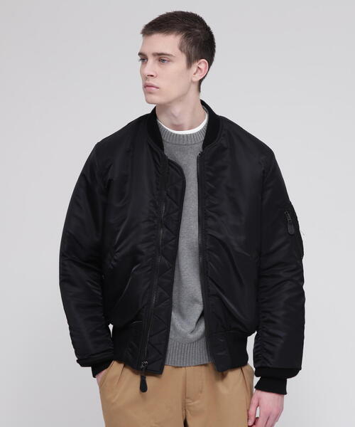 AVIREX（アヴィレックス）の「《VINTAGE LINE》MA-1 BLACK / AVIREX