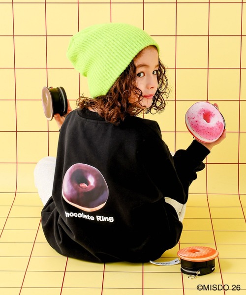 Mister Donut】【KIDS】ドーナツクルースウェット 627322（スウェット