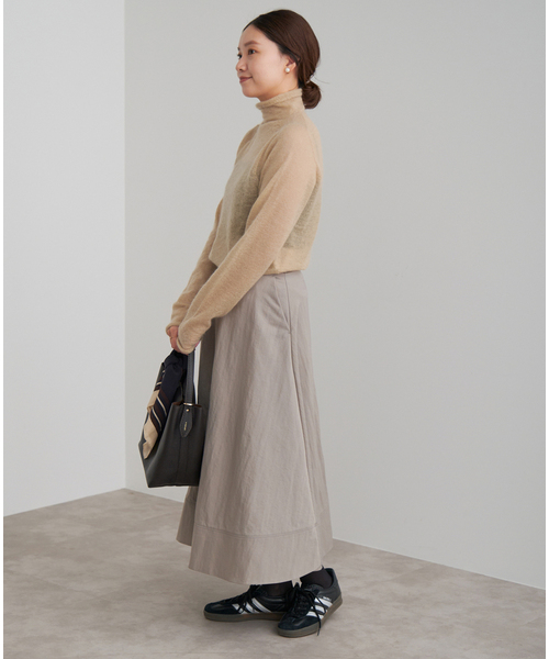 IENA（イエナ）の「SUPER Kid MIX モヘアシアープルオーバー（ニット