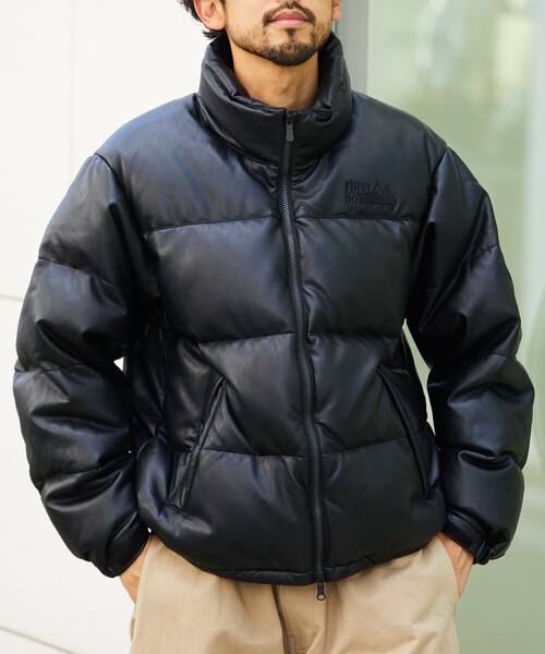 セール】FIRST DOWN/ファーストダウン 別注 PU バブルダウン（ダウン