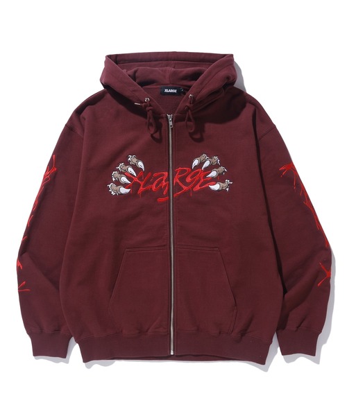 XLARGE（エクストララージ）の「CLAW ZIP HOODED SWEATSHIRT（パーカー