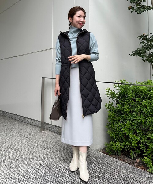 セール】【UNFILO×TAION】キルティング フード付き ジレ（ダウンベスト