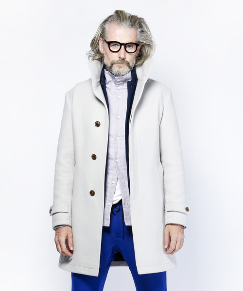 junhashimoto（ジュンハシモト）の「STAND COLLAR COAT（ステンカラー