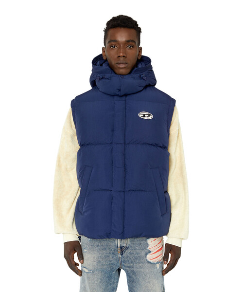 DIESEL（ディーゼル）の「メンズ ダウン ベスト（ダウンベスト）」 - WEAR
