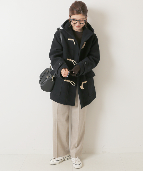 Spick & Span（スピックアンドスパン）の「パイルウールダッフルコート