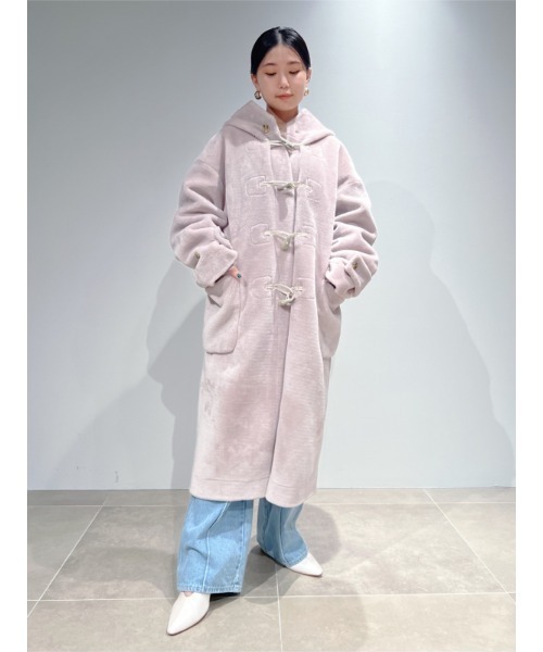 FURFUR（ファーファー）の「ボアダッフルコート（ダッフルコート