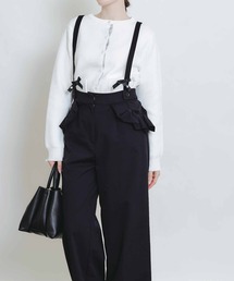 サスペンダーパンツ」に該当するその他パンツ（ブラック/黒色系