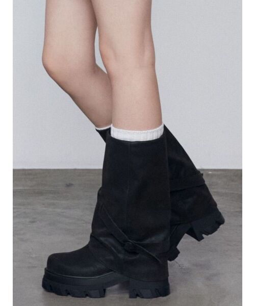 EMODA（エモダ）の「カバータンクブーツ（ブーツ）」 - WEAR
