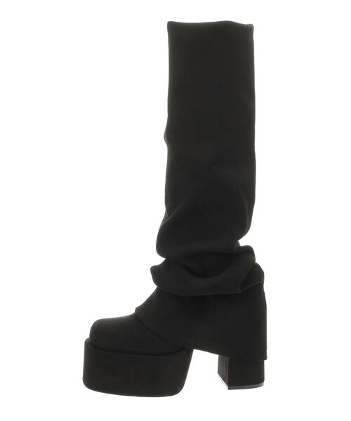 EMODA（エモダ）の「ルーズフレアカバーフィットブーツ（ブーツ）」 - WEAR