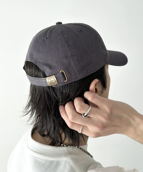セール】newhattan(ニューハッタン) / STONE WASHED TWILL CAP