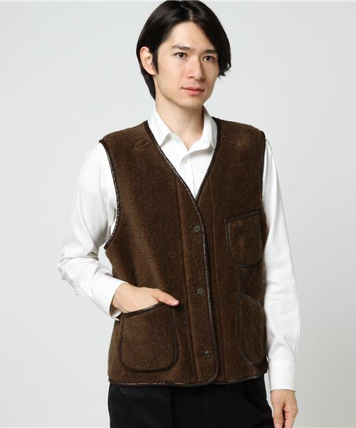 Snow Peak（スノーピーク）の「ウールミリタリーライニングベスト