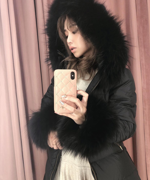 EIMY ISTOIRE（エイミーイストワール）の「ロングラクーンファーダウン