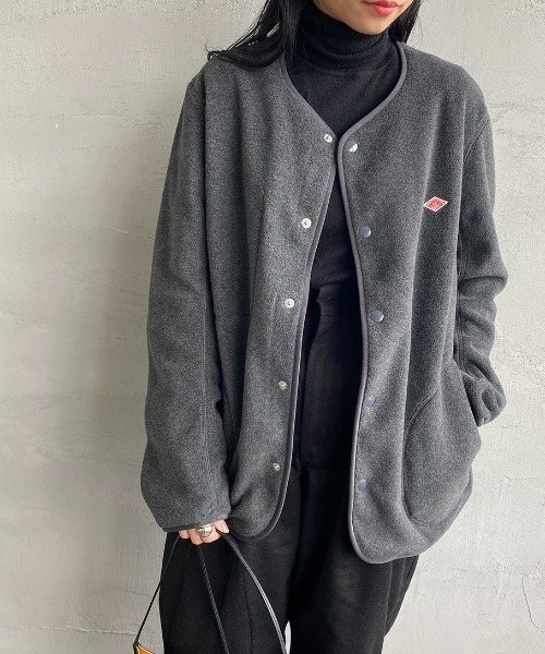 DANTON（ダントン）の「[DANTON/ダントン] フリース ノーカラー