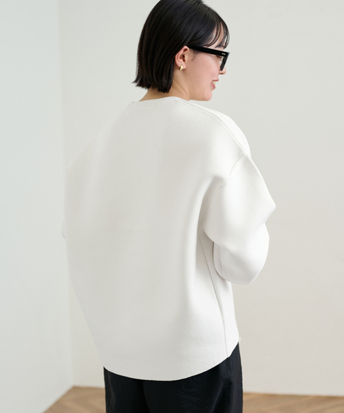 FRAMeWORK（フレームワーク）の「スムースニットプルオーバー（ニット