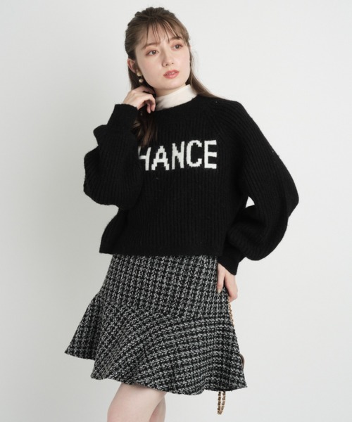 Apuweiser-riche（アプワイザーリッシェ）の「ツイードミニスカート