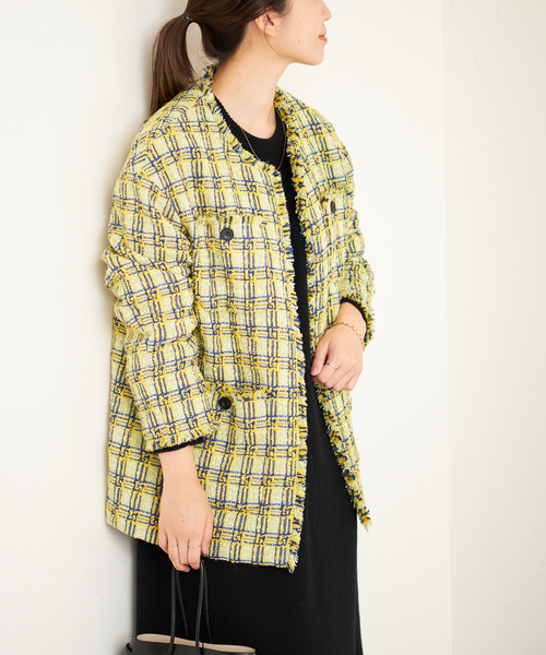 JOURNAL STANDARD（ジャーナルスタンダード）の「ツイードジャケット