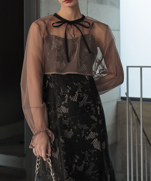 セール】シフォンボレロセットメニーウエイドレス（ドレス）｜Dorry