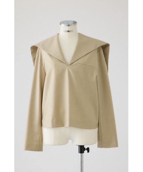 セール】Sailor collar JK like tops セーラーカラージャケットライク