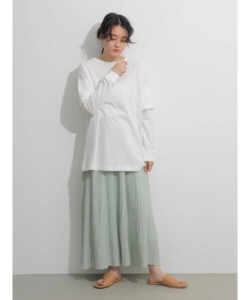 amerivintage】ニットプリーツスカート