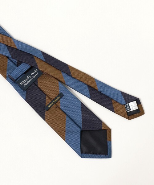 DRAKE'S（ドレイクス）の「Drake's / アーカイブ シルク レジメンタル