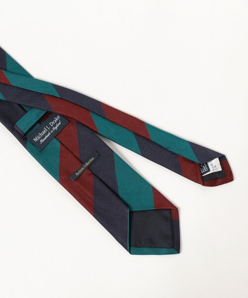 DRAKE'S（ドレイクス）の「Drake's / アーカイブ シルク レジメンタル