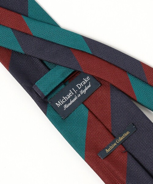 DRAKE'S（ドレイクス）の「Drake's / アーカイブ シルク レジメンタル