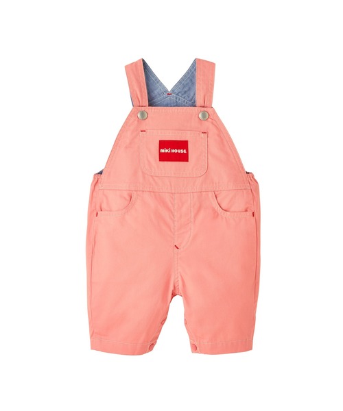 カラバリ6分丈オーバーオール（サロペット/オーバーオール）｜MIKI