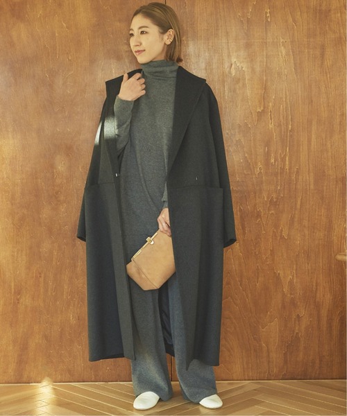 plage（プラージュ）の「【R'IAM】ノーカラーコート◇（その他アウター