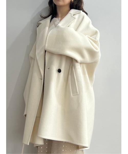 Mila Owen（ミラオーウェン）の「ワイドシルエットダブルブレスト