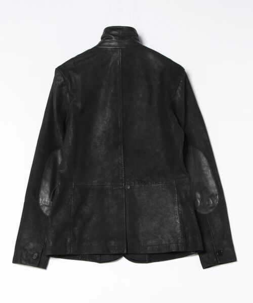 SURVEY DOUBLE LAYERED WAXED SUEDE BLAZER | SURVEY ダブル