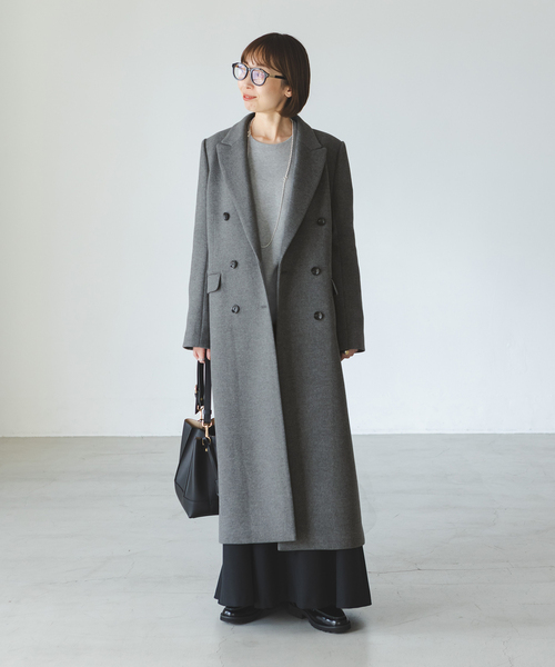 Noble（ノーブル）の「メルトンロングチェスターコート（チェスター